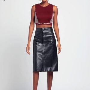 Paco Rabbane sports bra, new, sz M/L